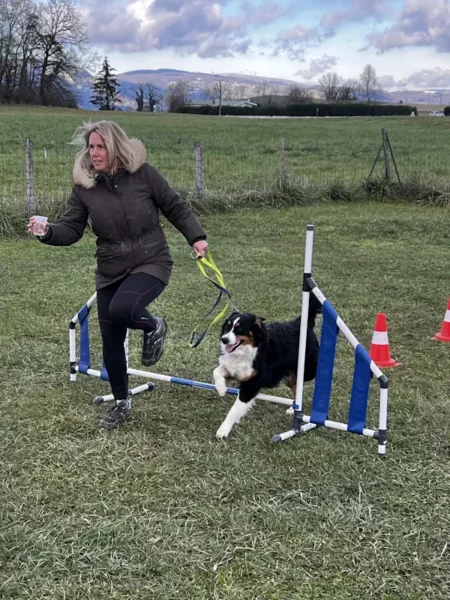 éducateur canin Annecy agility hooper - fête de Noel 2025