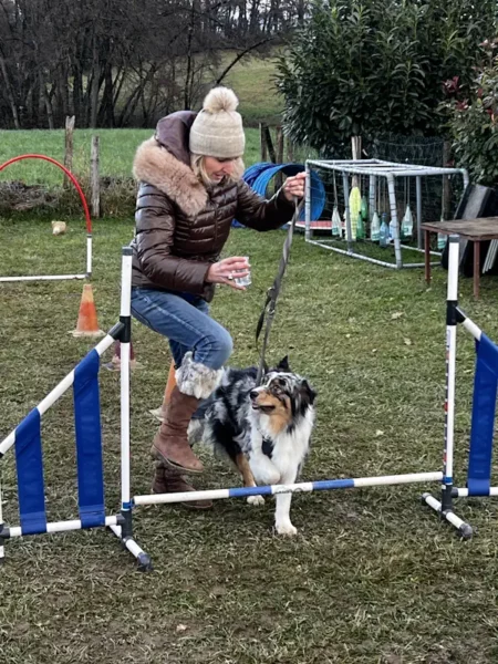 éducateur canin Annecy agility hooper - fête de Noel 2025